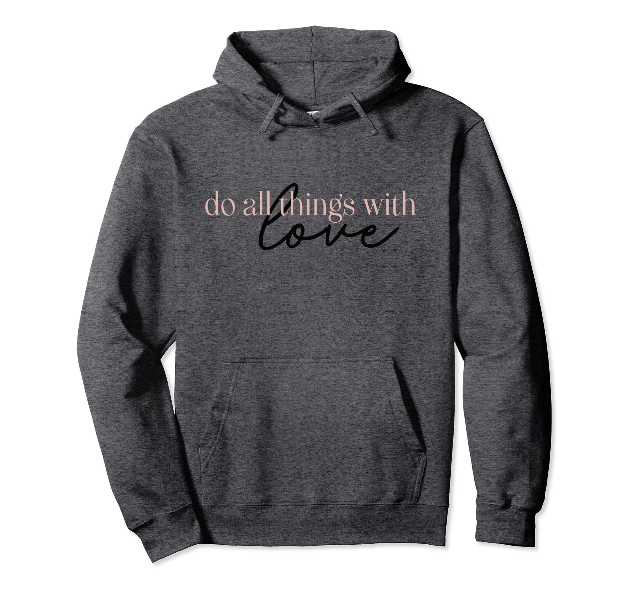 Positive Affirmations Gift Do All Things Hoodie - Unique Graphic Men Women - T-Shirt, Sweatshirt, Hoodie