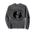 Just Who Loves Books Reader Sweatshirt - Novelty Apparel for Adults - T-Shirt, Sweatshirt, Hoodie