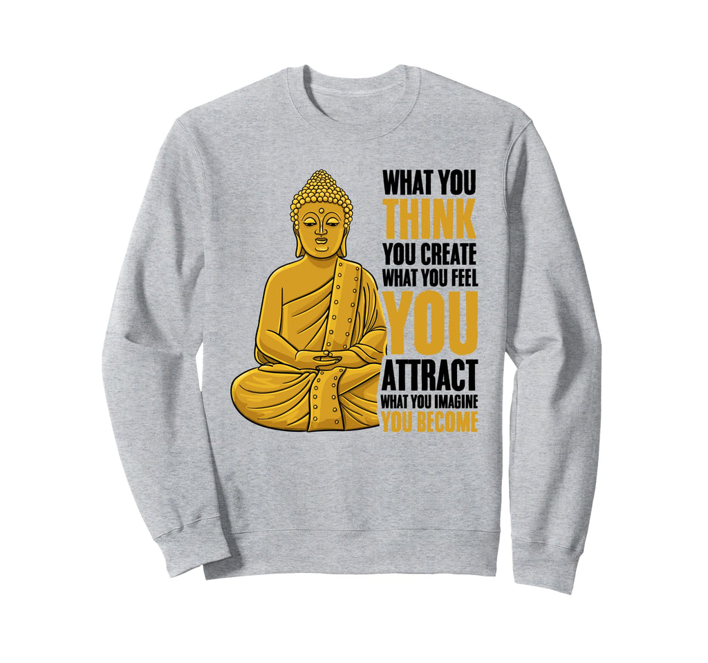 Buddhist Namaste Mindfulness Yoga Sweatshirt - Custom Art Print Men Women - T-Shirt, Sweatshirt, Hoodie