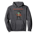 Hold Partner Im Overstimulated Cowboy Frog Hoodie - Novelty Apparel Unisex - T-Shirt, Sweatshirt, Hoodie