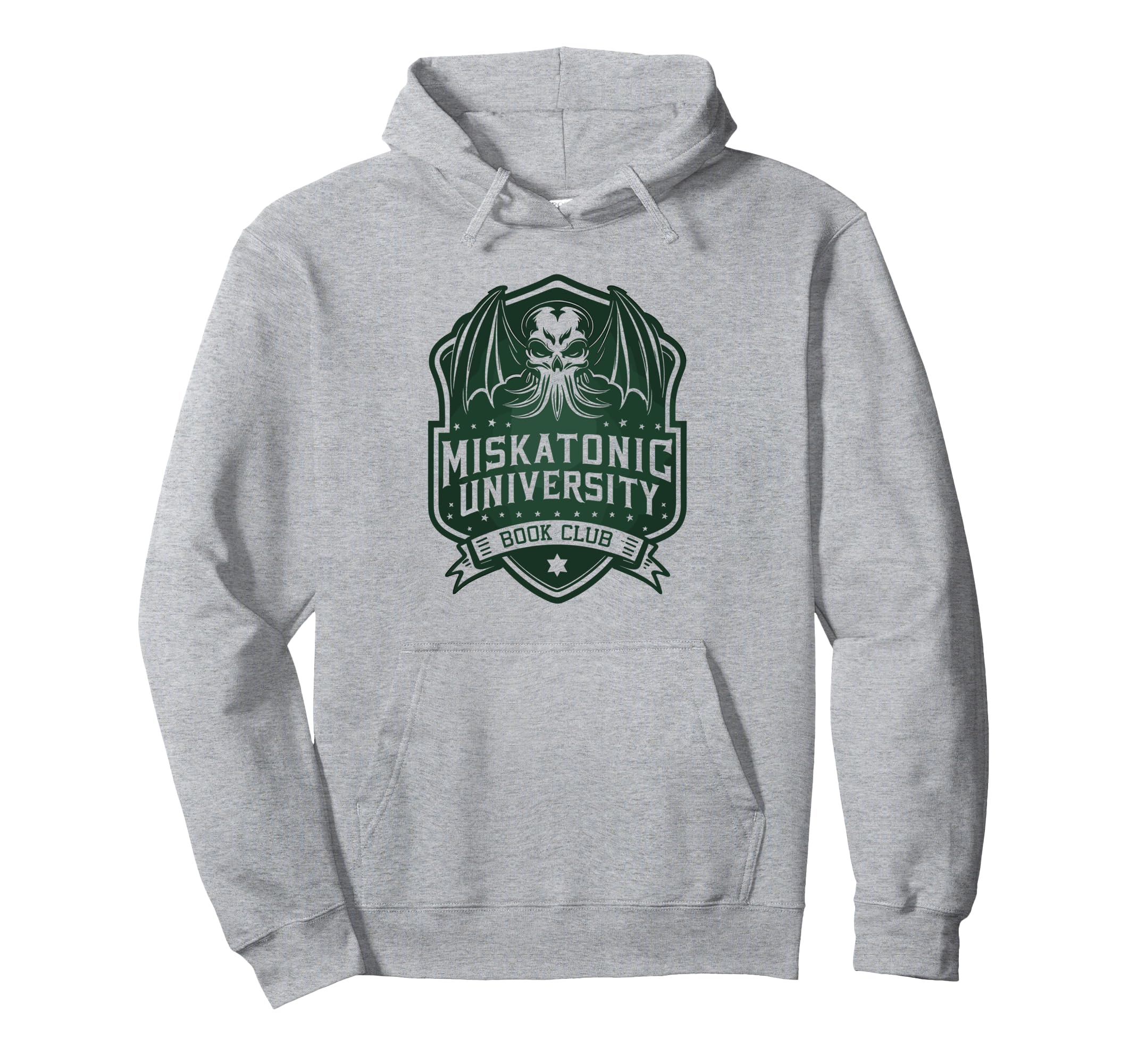 Miskatonic University Book Club Cthulhu Book Hoodie - Unique Graphic Unisex - T-Shirt, Sweatshirt, Hoodie