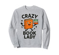 Funny Librarian Book Reader Sweatshirt - Minimalist Print Men Women - T-Shirt, Sweatshirt, Hoodie