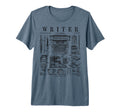 Writer Author Novelist Bookish T-Shirt - Custom Art Print for Adults - T-Shirt, Sweatshirt, Hoodie