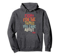 Fight Things You Care About Rgb Hoodie - Trendy Graphic for Adults - T-Shirt, Sweatshirt, Hoodie