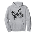 Anti Social Butterfly Funny Introvert Hoodie - Trendy Graphic Men Women - T-Shirt, Sweatshirt, Hoodie
