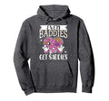 Bad Sad Baddie Mental Health Self Care Hoodie - Minimalist Print Unisex - T-Shirt, Sweatshirt, Hoodie