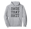 Funny Spiritual Sage Witch Crystals Hoodie - Custom Art Print Men Women - T-Shirt, Sweatshirt, Hoodie