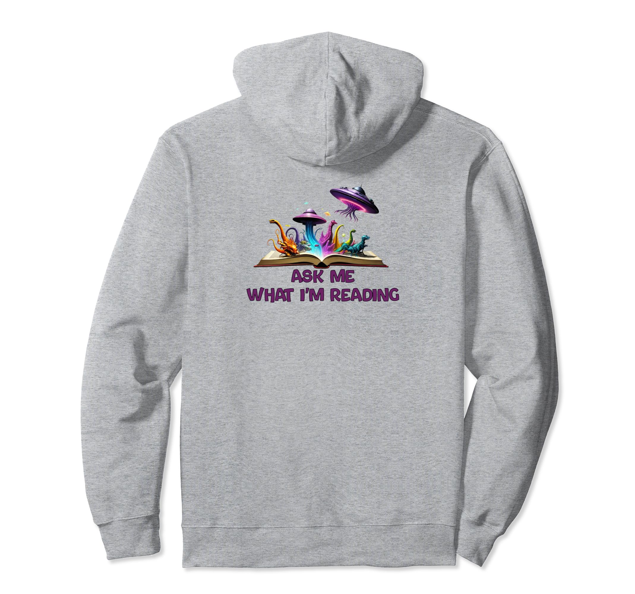 Ask Me What Im Reading Book Worm Hoodie - Streetwear Style Men Women - T-Shirt, Sweatshirt, Hoodie