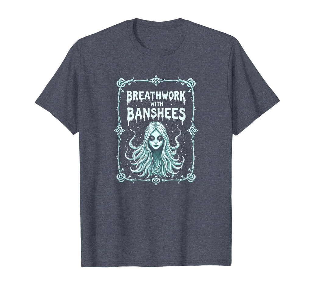 Halloween Health Wellness Breathwork T-Shirt - Custom Art Print Unisex - T-Shirt, Sweatshirt, Hoodie