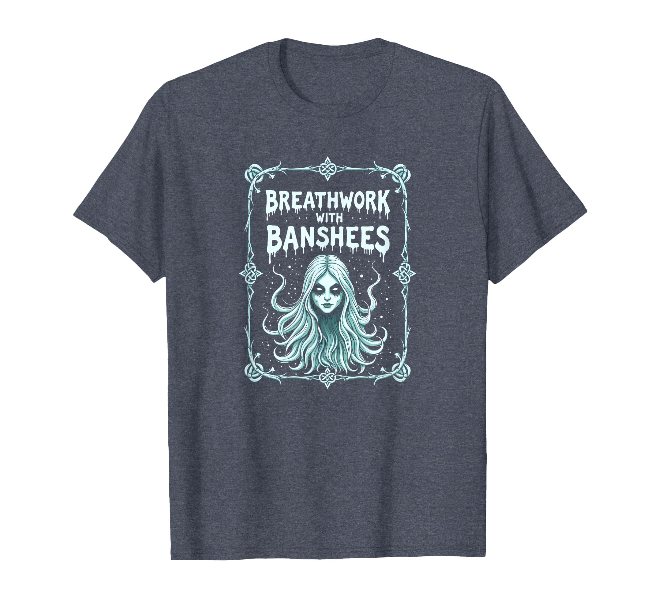 Halloween Health Wellness Breathwork T-Shirt - Custom Art Print Men Women - T-Shirt, Sweatshirt, Hoodie