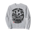 Smut Skeleton Reading Book Summer Sweatshirt - Streetwear Style for Adults - T-Shirt, Sweatshirt, Hoodie