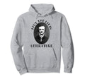 Edgar Allen Poe I Put Lit Literature Hoodie - Minimalist Print Men Women - T-Shirt, Sweatshirt, Hoodie