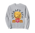 Therapy Dog Mom Handler Mothers Day Sweatshirt - Streetwear Style Men Women - T-Shirt, Sweatshirt, Hoodie