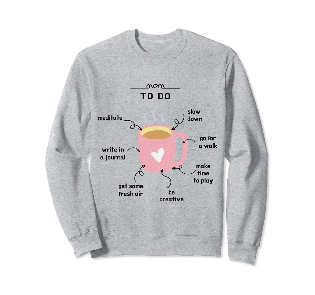 Coffee Lover Gifts Unique New Mom Sweatshirt - Minimalist Print for Adults - T-Shirt, Sweatshirt, Hoodie