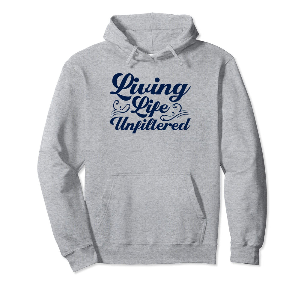 Antisocial Living Life Unfiltered Introvert Hoodie - Unique Graphic Unisex - T-Shirt, Sweatshirt, Hoodie