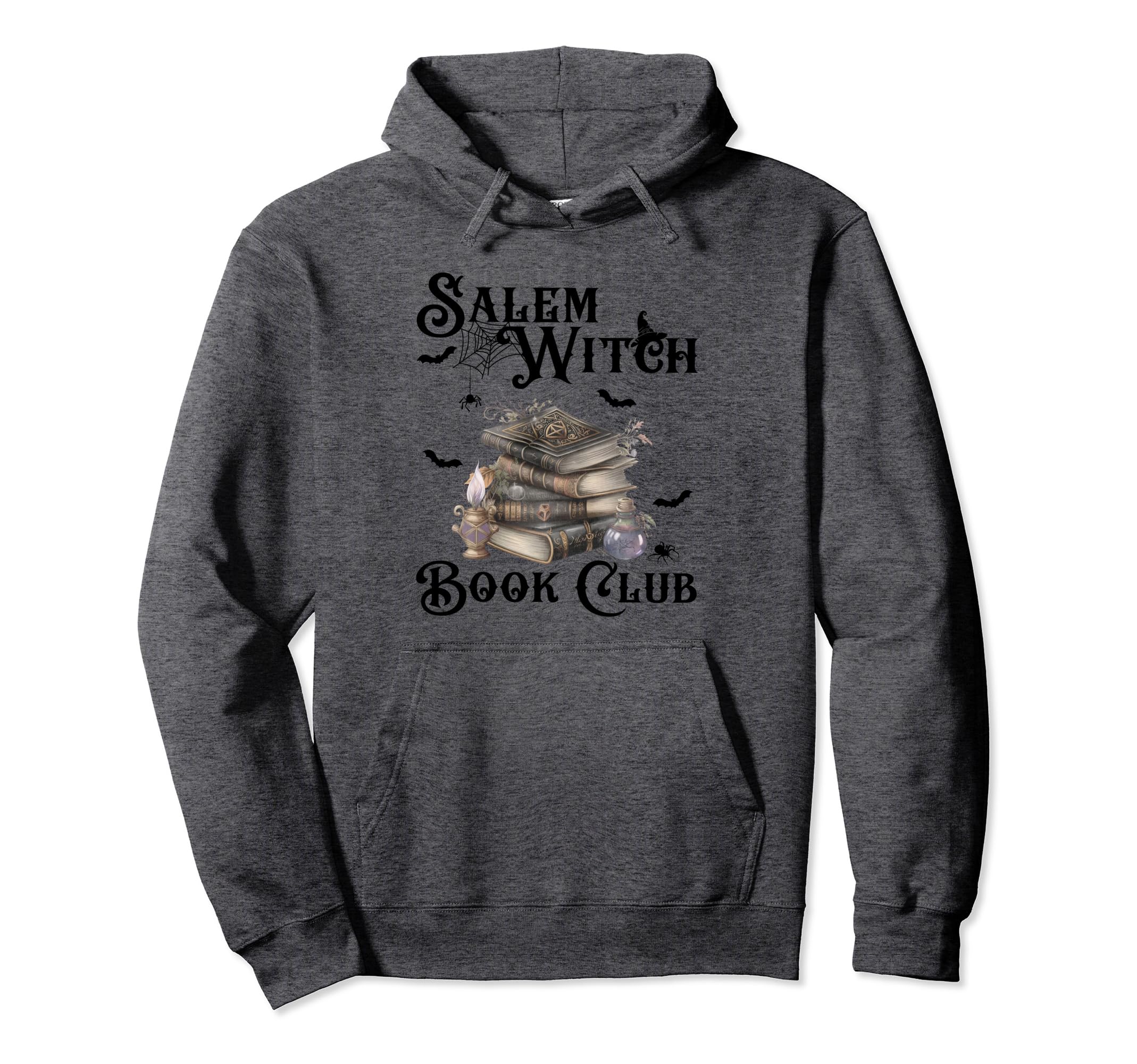 Salem Witch Book Club Funny Halloween Hoodie - Novelty Apparel Unisex - T-Shirt, Sweatshirt, Hoodie