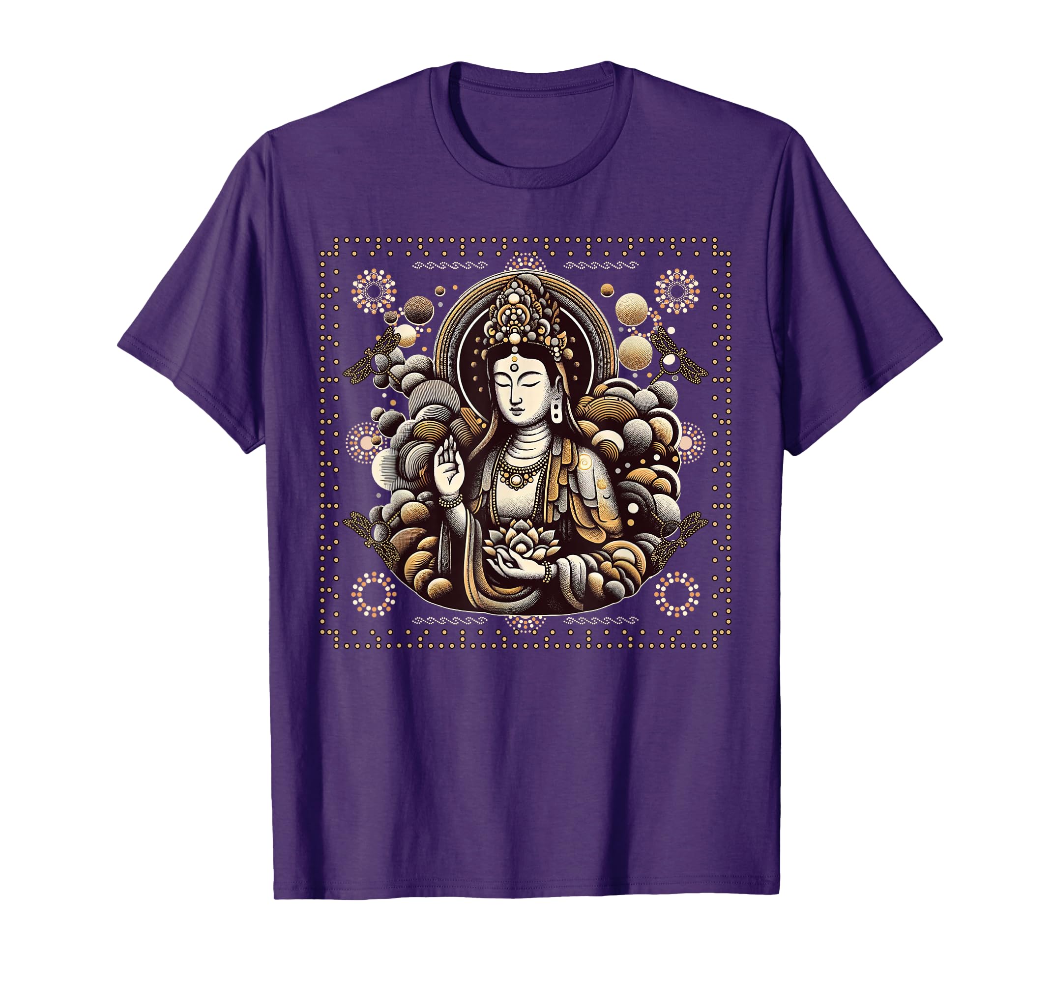 Guanyin Avalokiteshvara Mahayana T-Shirt - Aesthetic Graphic Unisex - T-Shirt, Sweatshirt, Hoodie