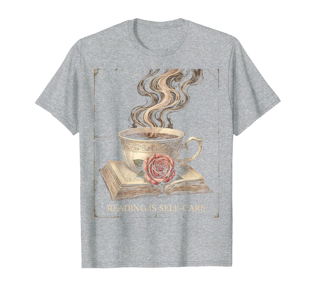 Reading Is Self Care Bookish T-Shirt - Casual Everyday Wear Unisex - T-Shirt, Sweatshirt, Hoodie