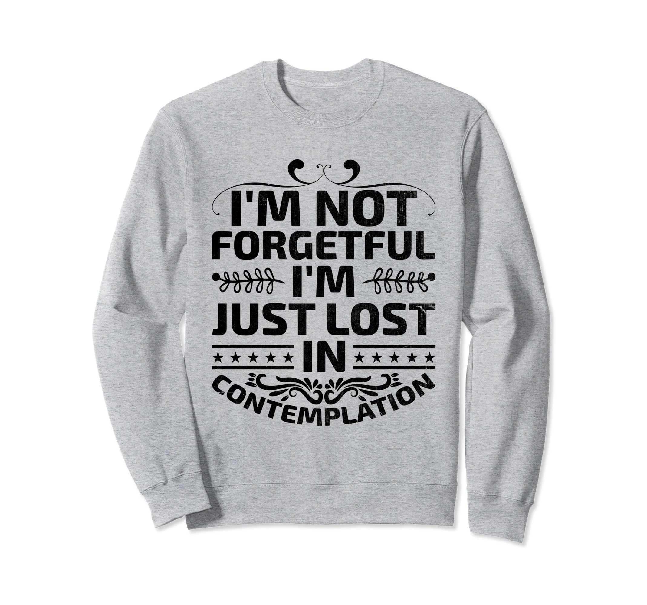 Overthinking Overthinker Funny Sweatshirt - Minimalist Print for Adults - T-Shirt, Sweatshirt, Hoodie