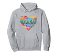 I Am Strong I Am Loving Warrior Mental Hoodie - Minimalist Print Men Women - T-Shirt, Sweatshirt, Hoodie