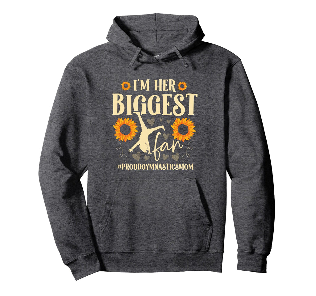 Gymnast Mama Im Her Biggest Fan Hoodie - Custom Art Print Men Women - T-Shirt, Sweatshirt, Hoodie
