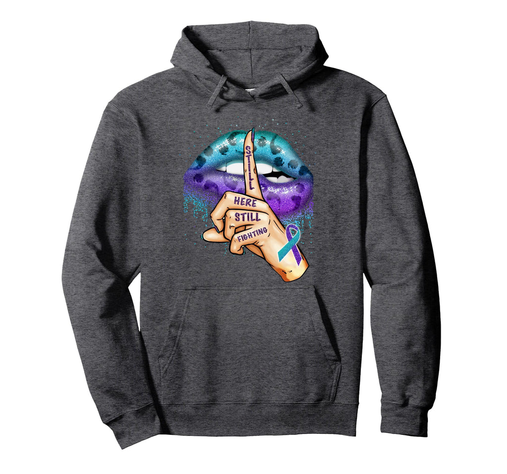 Suicide Prevention Awareness Still Here Hoodie - Trendy Graphic Men Women - T-Shirt, Sweatshirt, Hoodie
