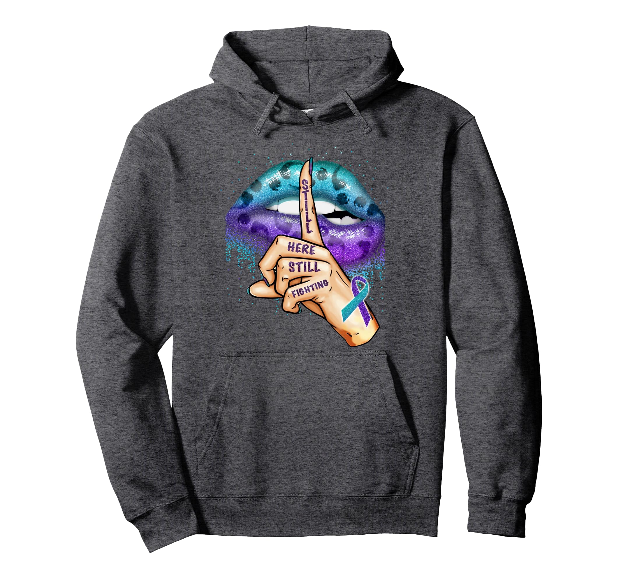 Suicide Prevention Awareness Still Here Hoodie - Trendy Graphic Men Women - T-Shirt, Sweatshirt, Hoodie