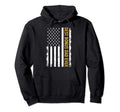 Best Bonus Dad Ever Us American Flag Hoodie - Minimalist Print Men Women - T-Shirt, Sweatshirt, Hoodie