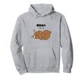 Funny Tired Mom Dad Japanese Animal Hoodie - Unique Graphic for Adults - T-Shirt, Sweatshirt, Hoodie