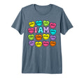 I Am Daily Affirmation Colorful T-Shirt - Fun Novelty Design Unisex - T-Shirt, Sweatshirt, Hoodie