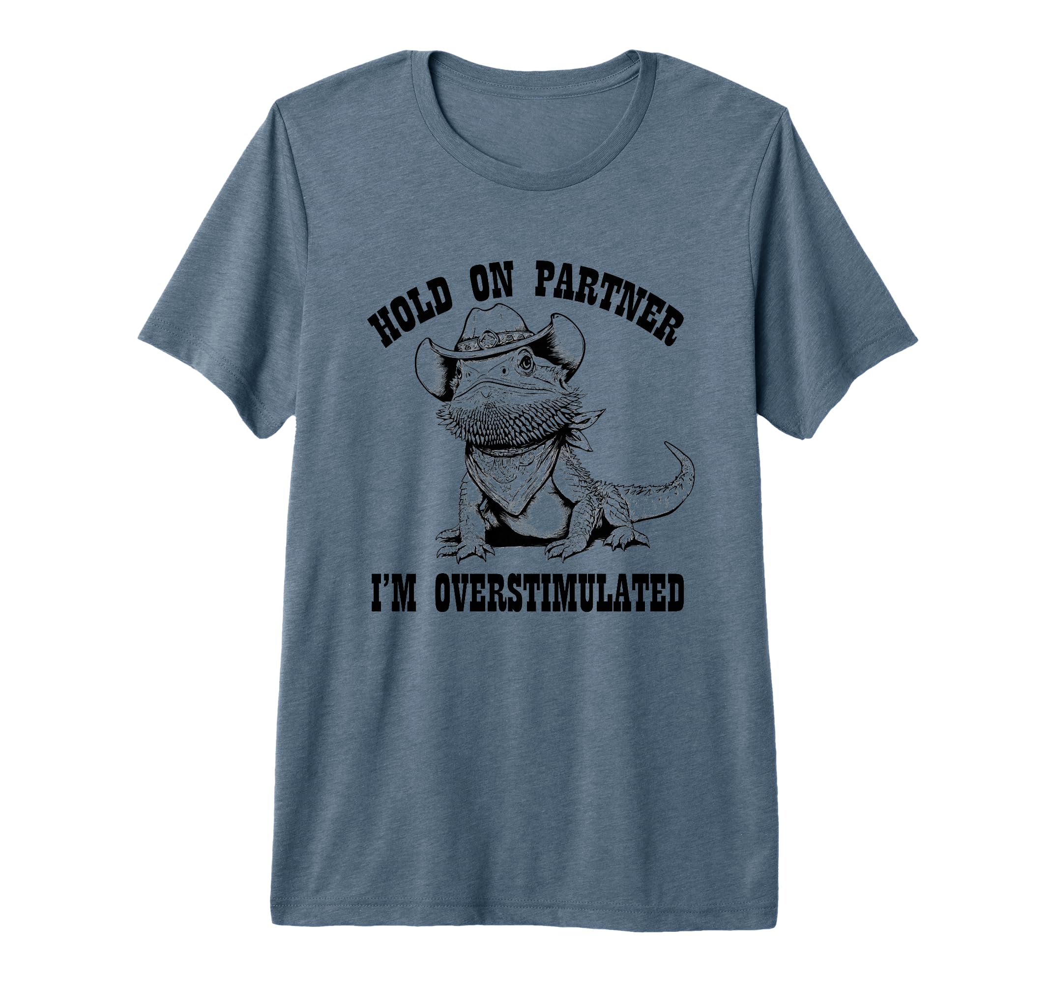 Adhd Western Howdy Partner T-Shirt - Graphic Print Men Women - T-Shirt, Sweatshirt, Hoodie