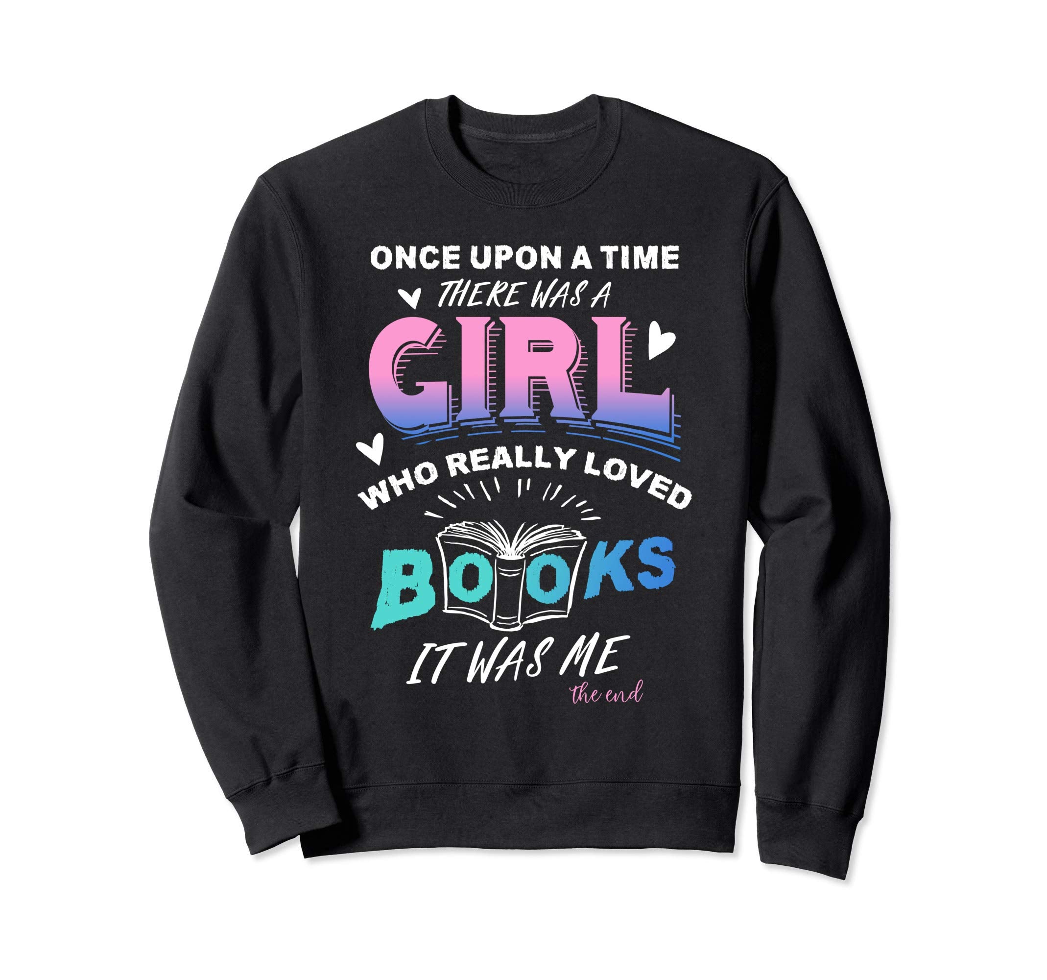 Once Upon Time There Was Who Sweatshirt - Aesthetic Graphic for Adults - T-Shirt, Sweatshirt, Hoodie
