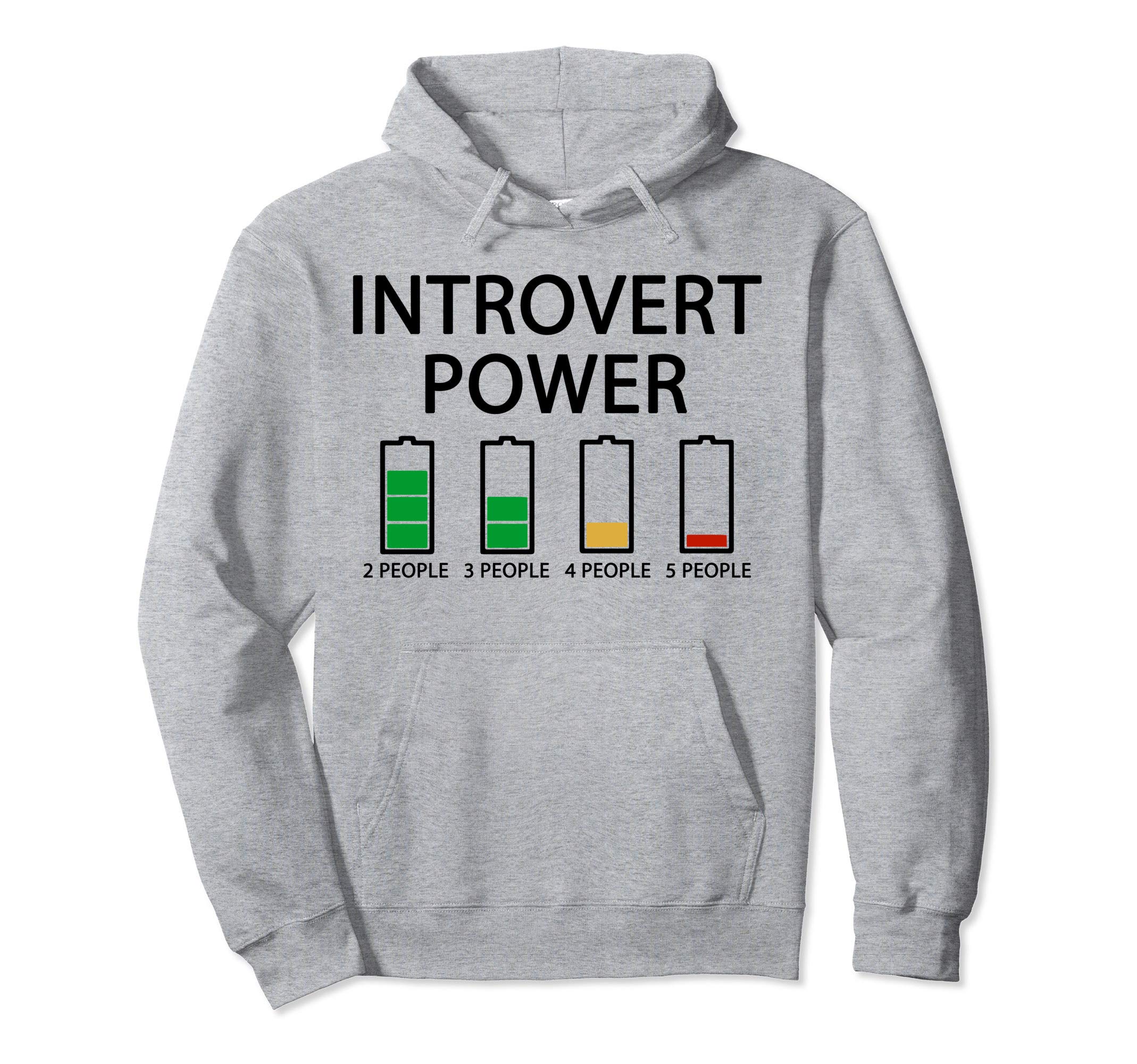 Funny Anti Social Anxiety Introvert Funny Hoodie - Novelty Apparel Unisex - T-Shirt, Sweatshirt, Hoodie