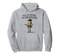 Hold Partner Im Overstimulated Funny Western Hoodie - Graphic Print Unisex - T-Shirt, Sweatshirt, Hoodie