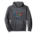 Neurodivergent And Proud Autism Awareness Hoodie - Aesthetic Graphic Unisex - T-Shirt, Sweatshirt, Hoodie