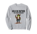 Funny Cowboy Frog Hold Partner Im Sweatshirt - Graphic Print Unisex - T-Shirt, Sweatshirt, Hoodie