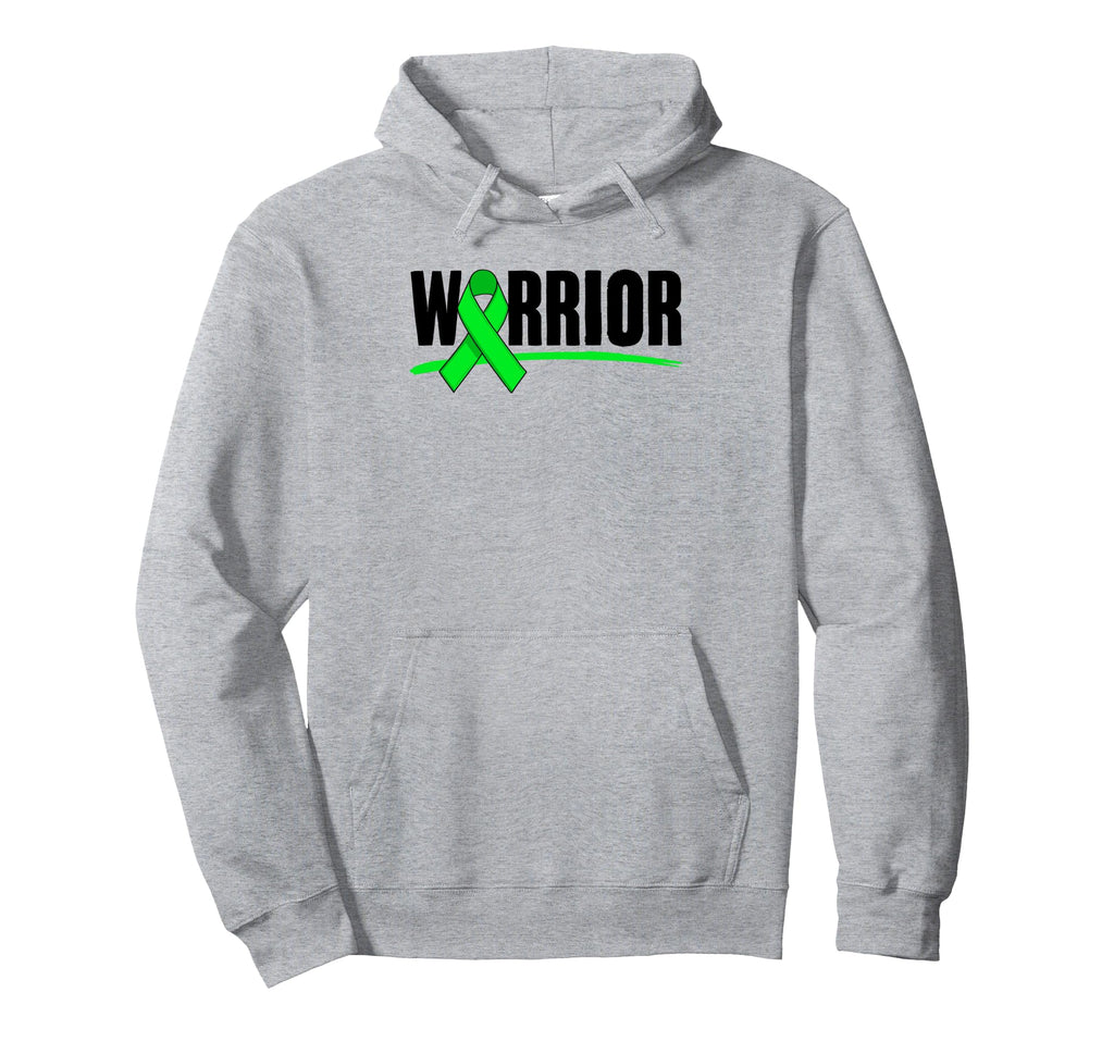 Depression Warrior Ribbon Mental Hoodie - Streetwear Style Men Women - T-Shirt, Sweatshirt, Hoodie