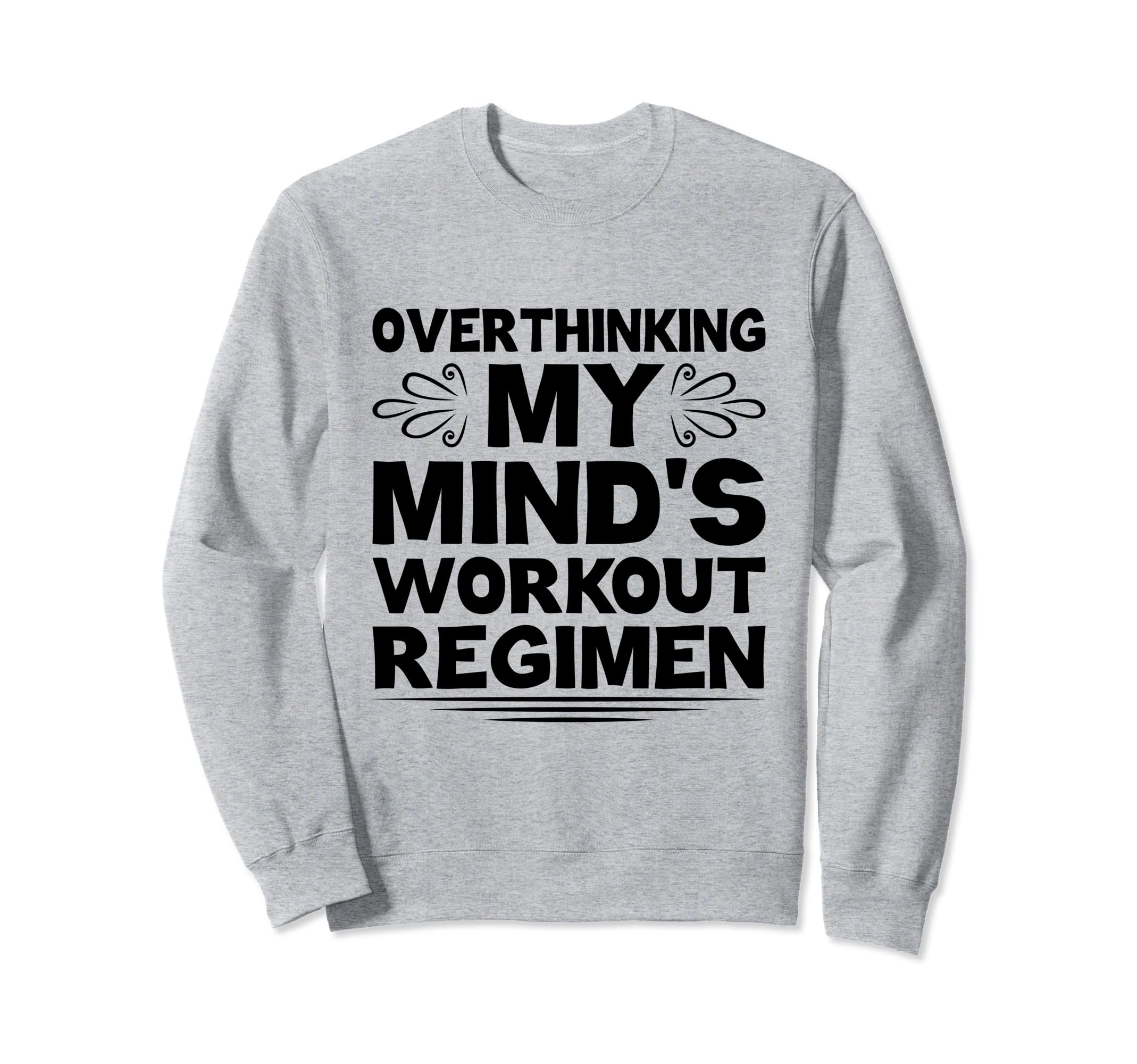 Overthinking Overthinker Funny Sweatshirt - Custom Art Print Men Women - T-Shirt, Sweatshirt, Hoodie