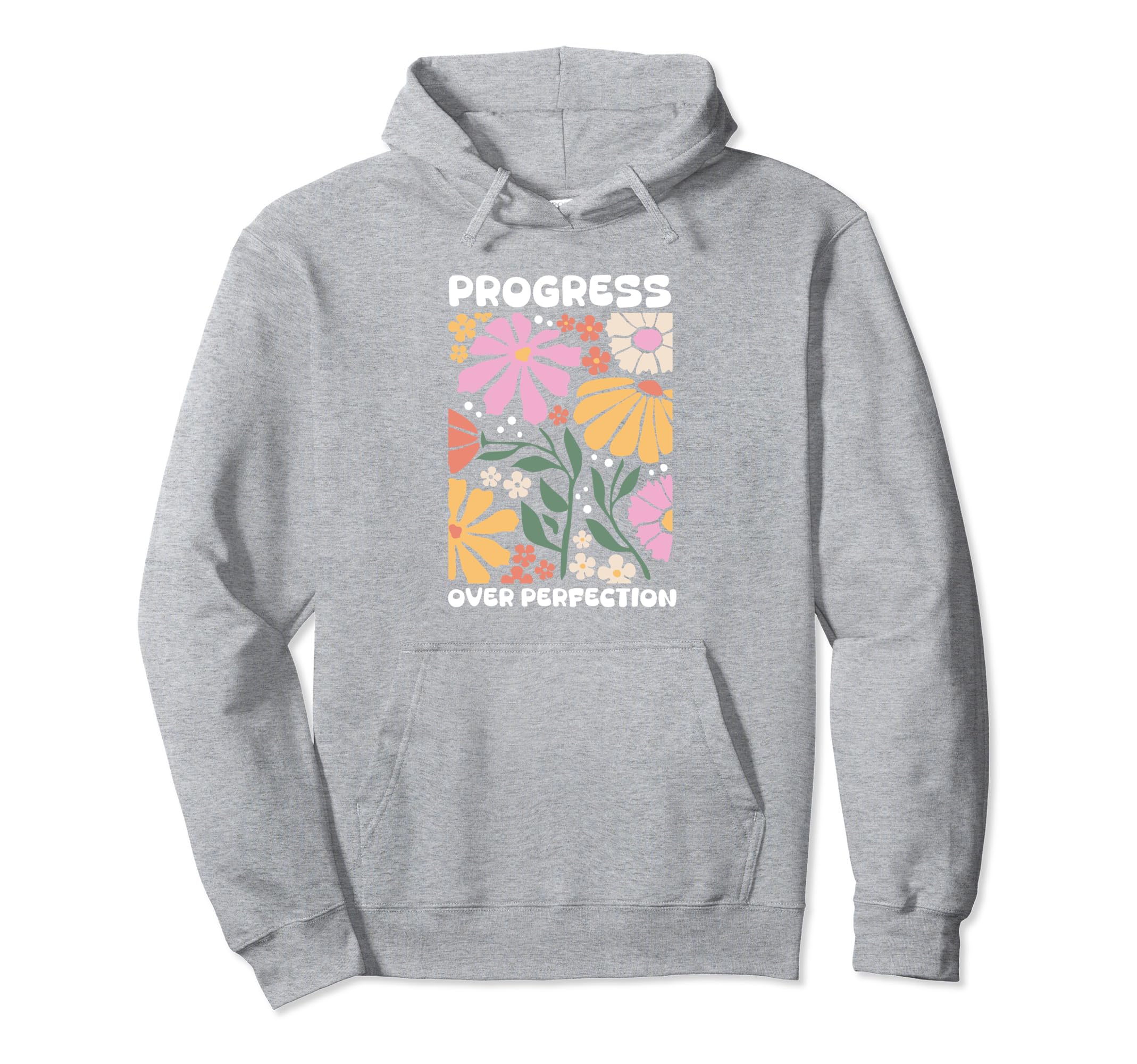 Progress Over Perfection Aba Therapist Hoodie - Graphic Print for Adults - T-Shirt, Sweatshirt, Hoodie