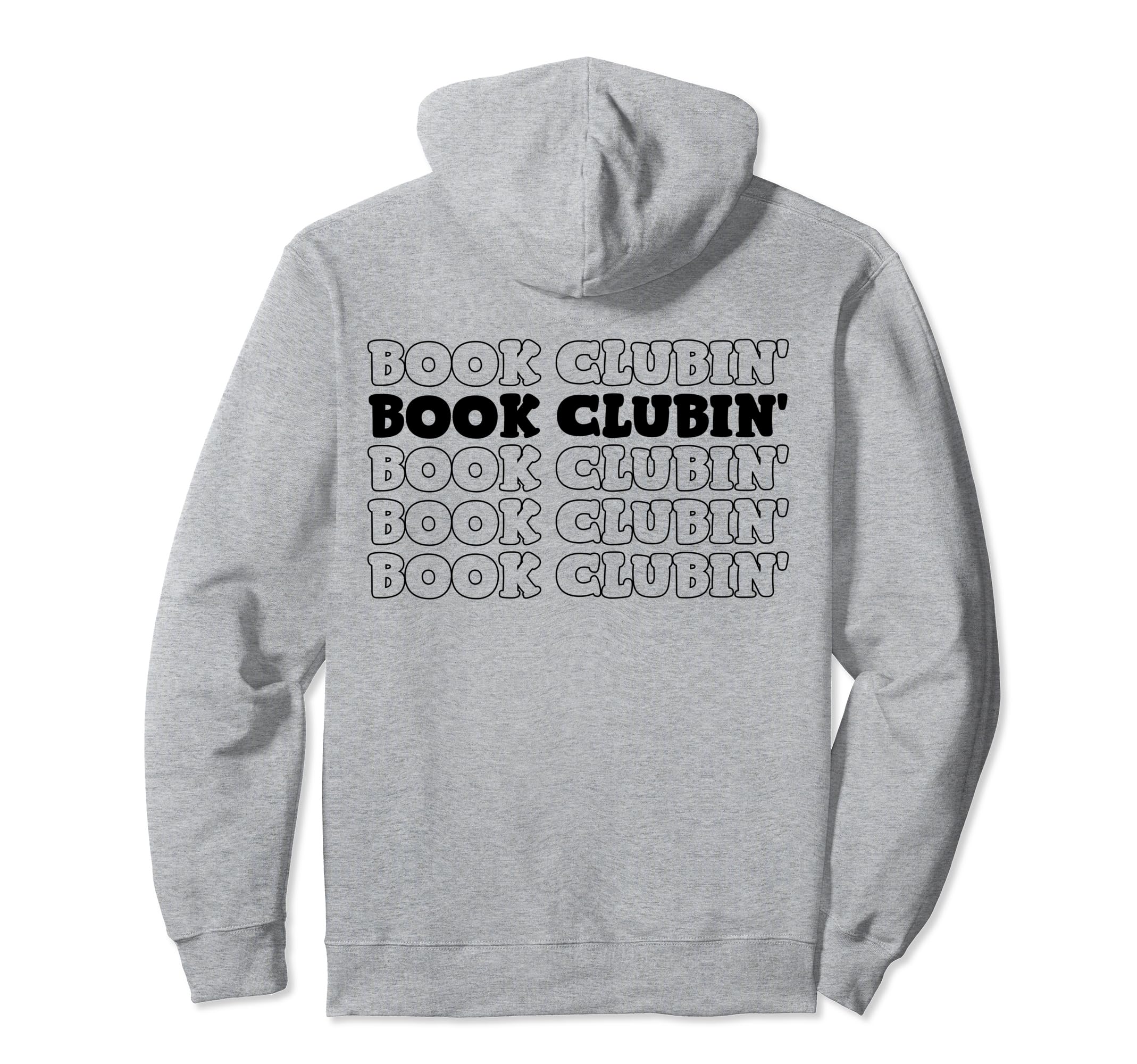 Book Clubin Books Reading Lover Hoodie - Custom Art Print for Adults - T-Shirt, Sweatshirt, Hoodie
