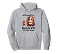 Guinea Pig Books Bookworm Hoodie - Casual Everyday Wear Men Women - T-Shirt, Sweatshirt, Hoodie
