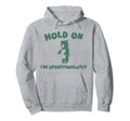 Hold Im Overstimulated Funny Bear Adhd Hoodie - Minimalist Print for Adults - T-Shirt, Sweatshirt, Hoodie