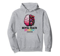 End Stigma Mental Health Matters Awareness Hoodie - Unique Graphic Unisex - T-Shirt, Sweatshirt, Hoodie
