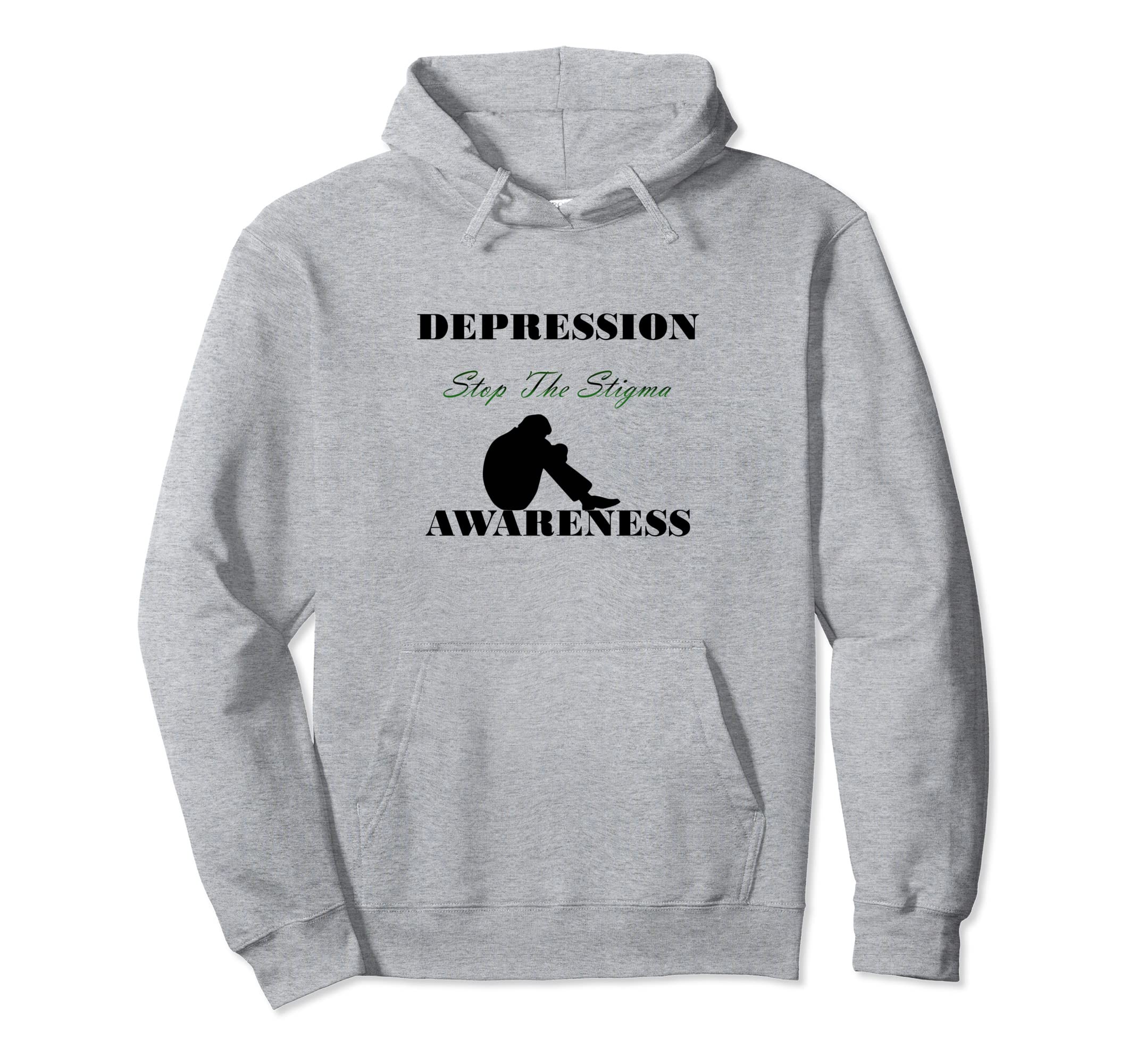 Depression Awareness Stop Stigma Hoodie - Aesthetic Graphic for Adults - T-Shirt, Sweatshirt, Hoodie