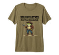 Funny Cowboy Frog Hold Partner Im T-Shirt - Custom Art Print Men Women - T-Shirt, Sweatshirt, Hoodie