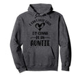 I Cant Keep Calm Im Gonna Be Auntie Hoodie - Aesthetic Graphic for Adults - T-Shirt, Sweatshirt, Hoodie