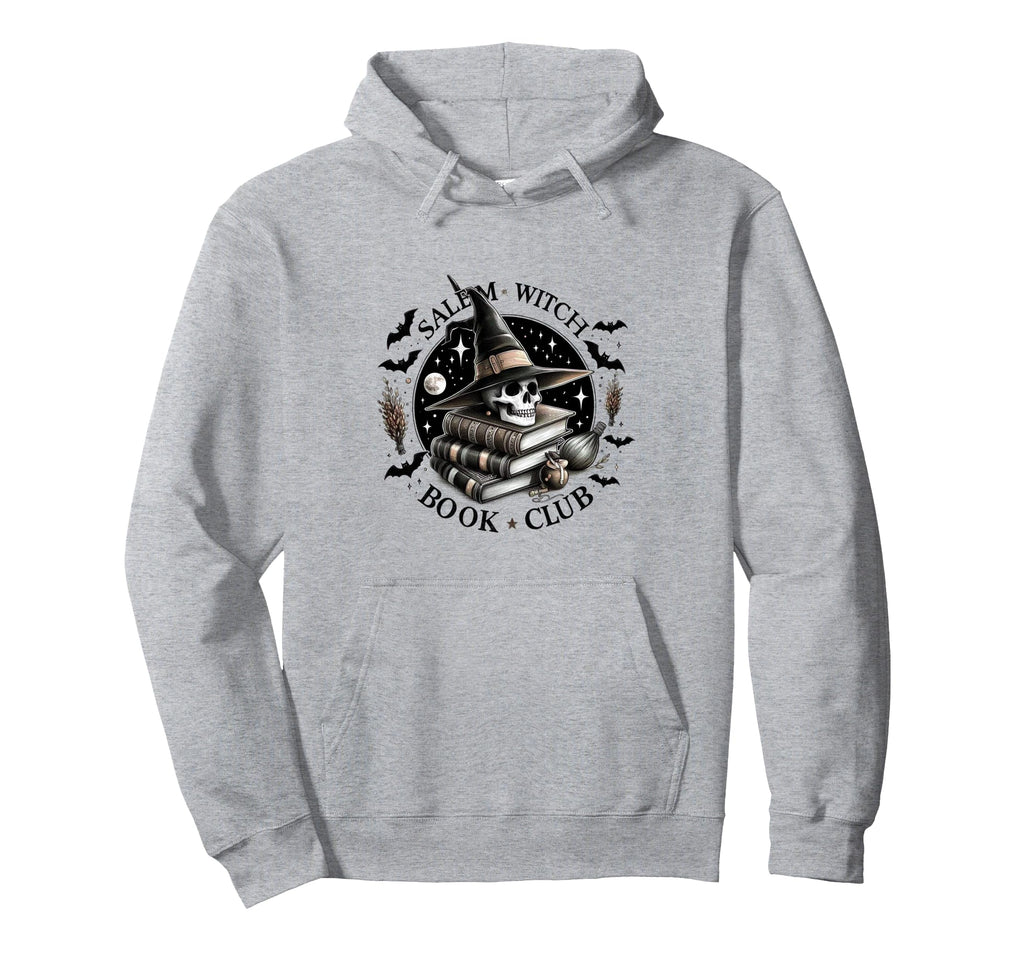 Salem Witch Book Club Halloween Party Hoodie - Unique Graphic for Adults - T-Shirt, Sweatshirt, Hoodie