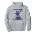 Professional Overthinker Raccoon Funny Hoodie - Custom Art Print Unisex - T-Shirt, Sweatshirt, Hoodie