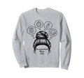 Overstimulated Moms Club Mothers Sweatshirt - Minimalist Print Men Women - T-Shirt, Sweatshirt, Hoodie