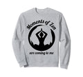 Spiritual People Yoga Lovers Sweatshirt - Novelty Apparel for Adults - T-Shirt, Sweatshirt, Hoodie